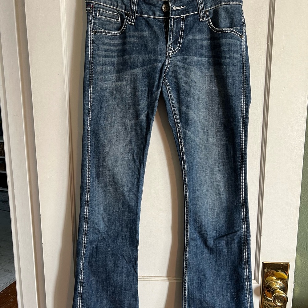 Tin Haul Women's Dark Blue Boot Cut Jeans